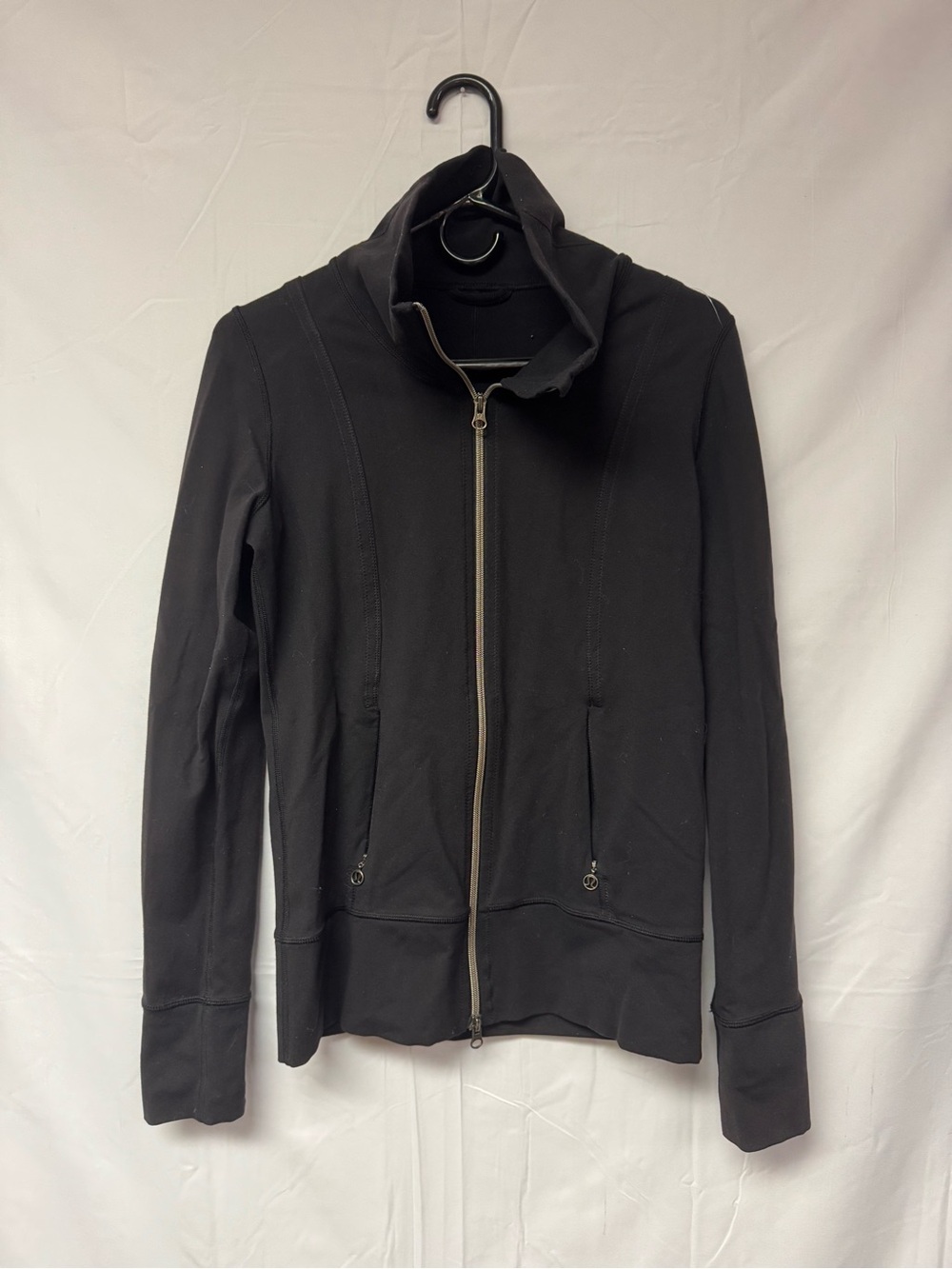 lululemon athletica Black Zip-Up Utility Jacket